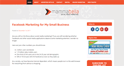 Desktop Screenshot of mammabella.com.au